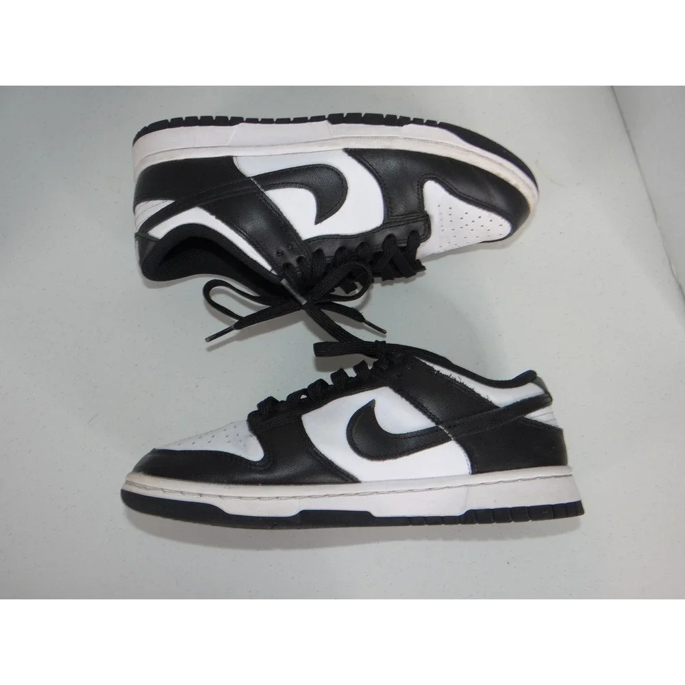 Nike Dunk Low Panda White Black Womens Sneakers DD1503-101 Size 8